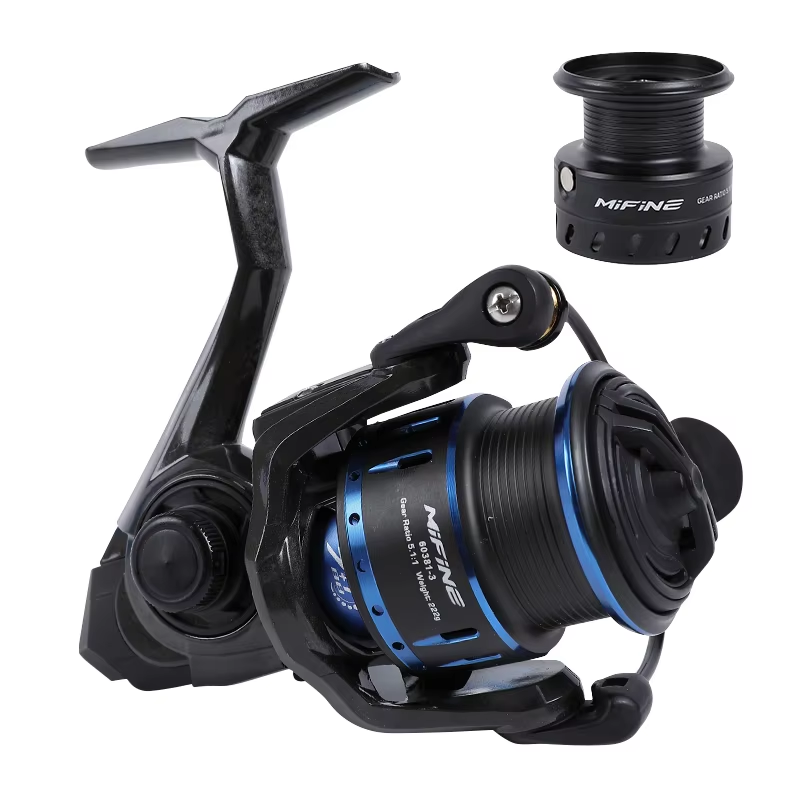 Ice Fishing Reel - MIFINE Carbon Tech Lightweight Spinning Reels,Gear