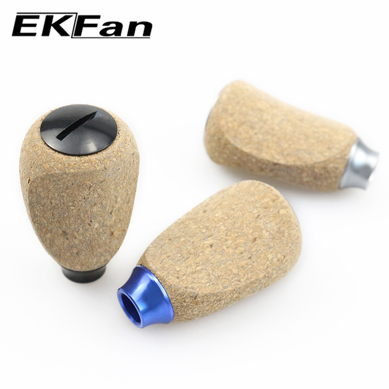 EKFan 1PC 42mm Cork Wooden Spi - Reel Drag Knob 评论和价格