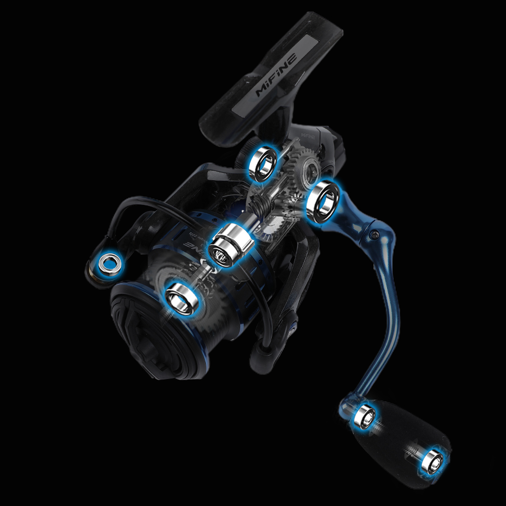MIFINE Carbon Tech Lightweight - Ice Fishing Reel 评论和价格