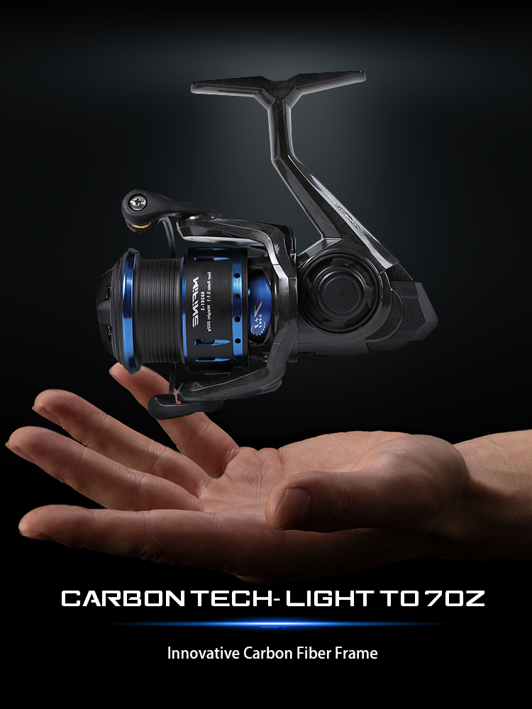 MIFINE Carbon Tech Lightweight - Ice Fishing Reel 评论和价格